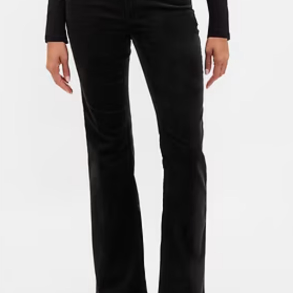 GAP 33 Black perfect Boot Cut velveteen pants/jeans